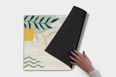 Paillasson extérieur Abstraction végétale