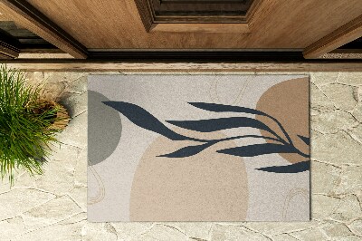 Paillasson extérieur Abstraction végétale