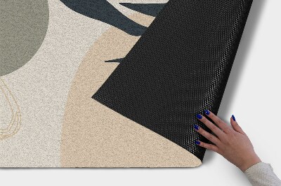 Paillasson extérieur Abstraction végétale