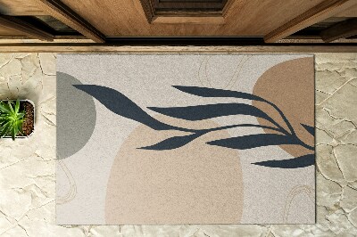 Paillasson extérieur Abstraction végétale