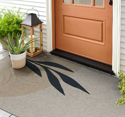 Paillasson extérieur Abstraction végétale