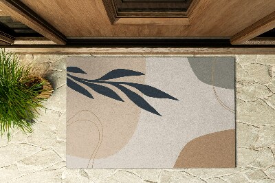 Paillasson extérieur Abstraction végétale