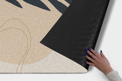 Paillasson extérieur Abstraction végétale