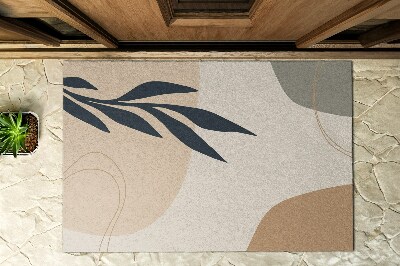 Paillasson extérieur Abstraction végétale