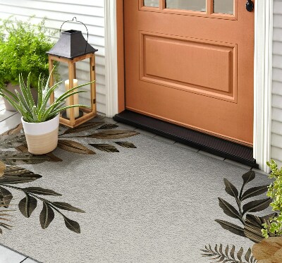 Paillasson extérieur Composition florale