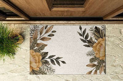 Paillasson extérieur Composition florale