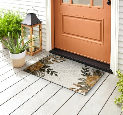 Paillasson extérieur Composition florale