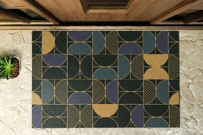 Paillasson extérieur Abstraction art déco