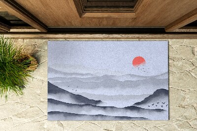Paillasson extérieur Coucher de soleil