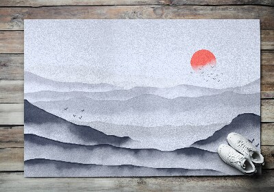Paillasson extérieur Coucher de soleil