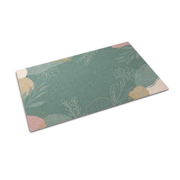 Paillasson extérieur Fleurs minimalistes