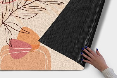 Paillasson extérieur Feuilles géométriques