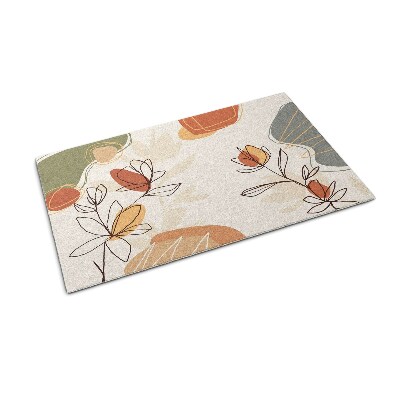 Paillasson extérieur Fleurs géométriques