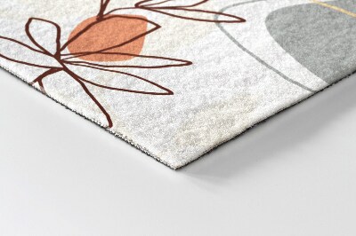 Paillasson extérieur Fleurs géométriques