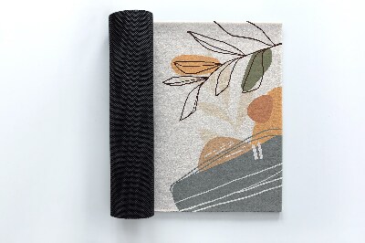 Paillasson extérieur Fleurs géométriques