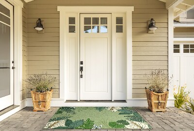 Paillasson extérieur Plantes vertes