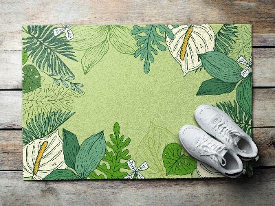 Paillasson extérieur Plantes vertes