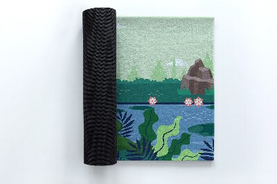 Paillasson extérieur Grenouille tropicale