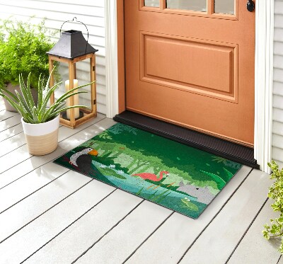 Paillasson extérieur Animaux tropicaux