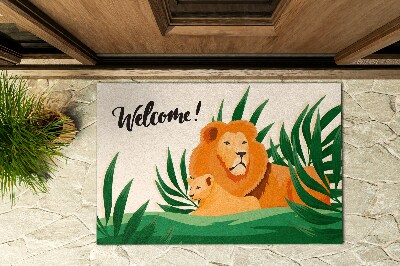 Paillasson extérieur Chats sauvages