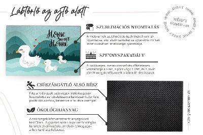 Paillasson extérieur Feuilles et fleurs