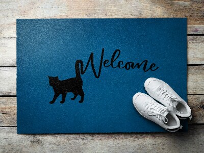 Paillasson extérieur Salutation de chat