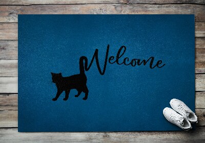 Paillasson extérieur Salutation de chat