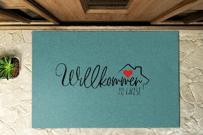 Paillasson extérieur Accueillir!