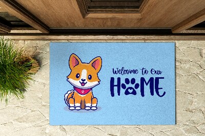 Paillasson extérieur Bienvenue à la maison