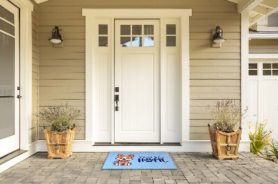 Paillasson extérieur Bienvenue à la maison