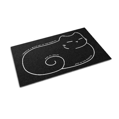 Paillasson extérieur Chaton endormi