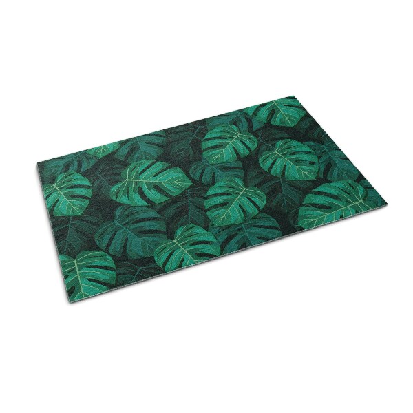 Paillasson extérieur Grandes feuilles de monstera