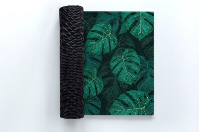 Paillasson extérieur Grandes feuilles de monstera