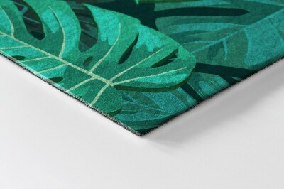 Paillasson extérieur Grandes feuilles de monstera