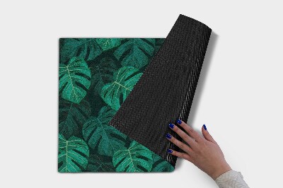 Paillasson extérieur Grandes feuilles de monstera