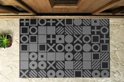 Paillasson extérieur Quadrilatères