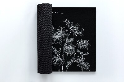 Paillasson extérieur Fleurs d'héliotrope