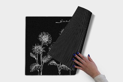 Paillasson extérieur Fleurs d'héliotrope