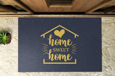 Paillasson extérieur Inscription sweet home