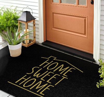 Paillasson extérieur Avec l'inscription home sweet home