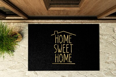 Paillasson extérieur Avec l'inscription home sweet home
