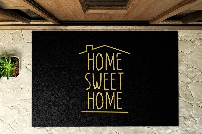 Paillasson extérieur Avec l'inscription home sweet home