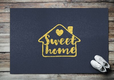 Paillasson extérieur Avec l'inscription home sweet home