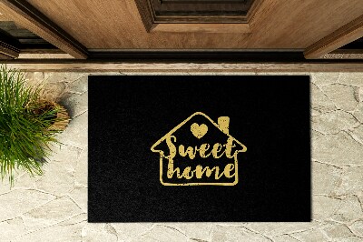 Paillasson extérieur Avec l'inscription home sweet home