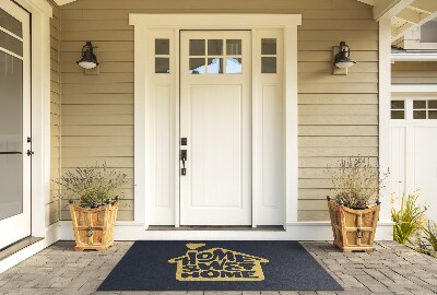 Paillasson extérieur Lettrage home sweet home