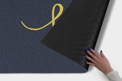 Paillasson extérieur Avec l'inscription bonjour