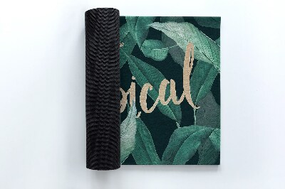 Paillasson extérieur Feuilles exotiques