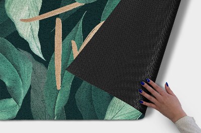 Paillasson extérieur Feuilles exotiques