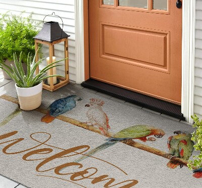 Paillasson extérieur Oiseaux perroquets