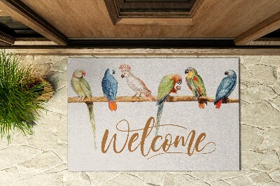 Paillasson extérieur Oiseaux perroquets